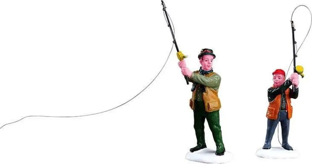 Lemax Flyfishing With Dad Kersthuisjes & Kerstdorpen