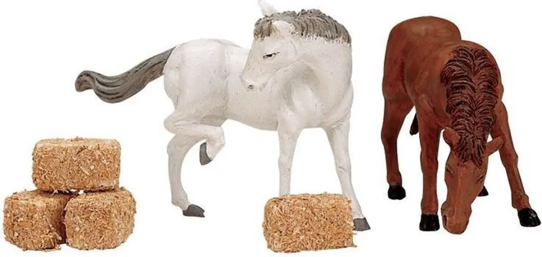 Lemax Feed For The Horses Kersthuisjes Set