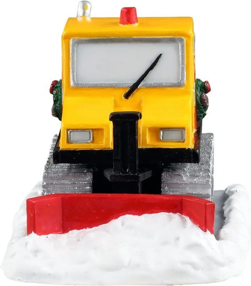Lemax Serious Snowplow Figuur - Neutraal