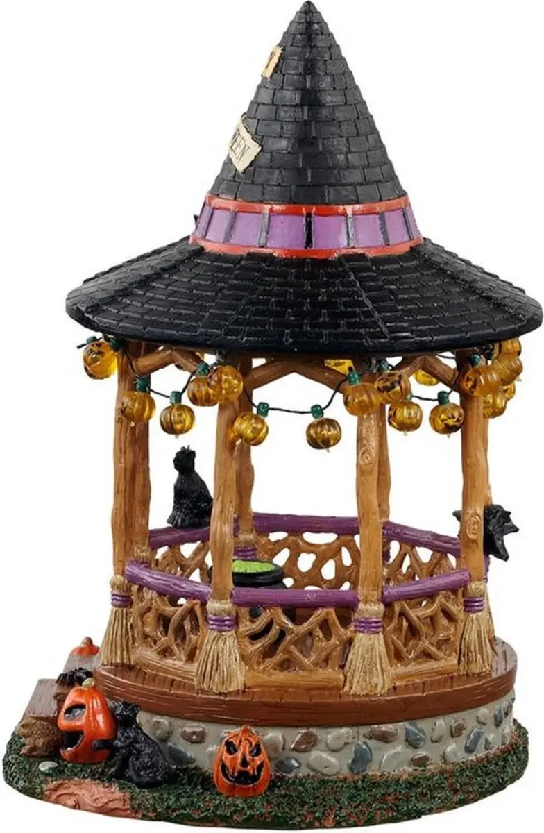 Lemax Witch Gazebo Kersthuisje - Neutral