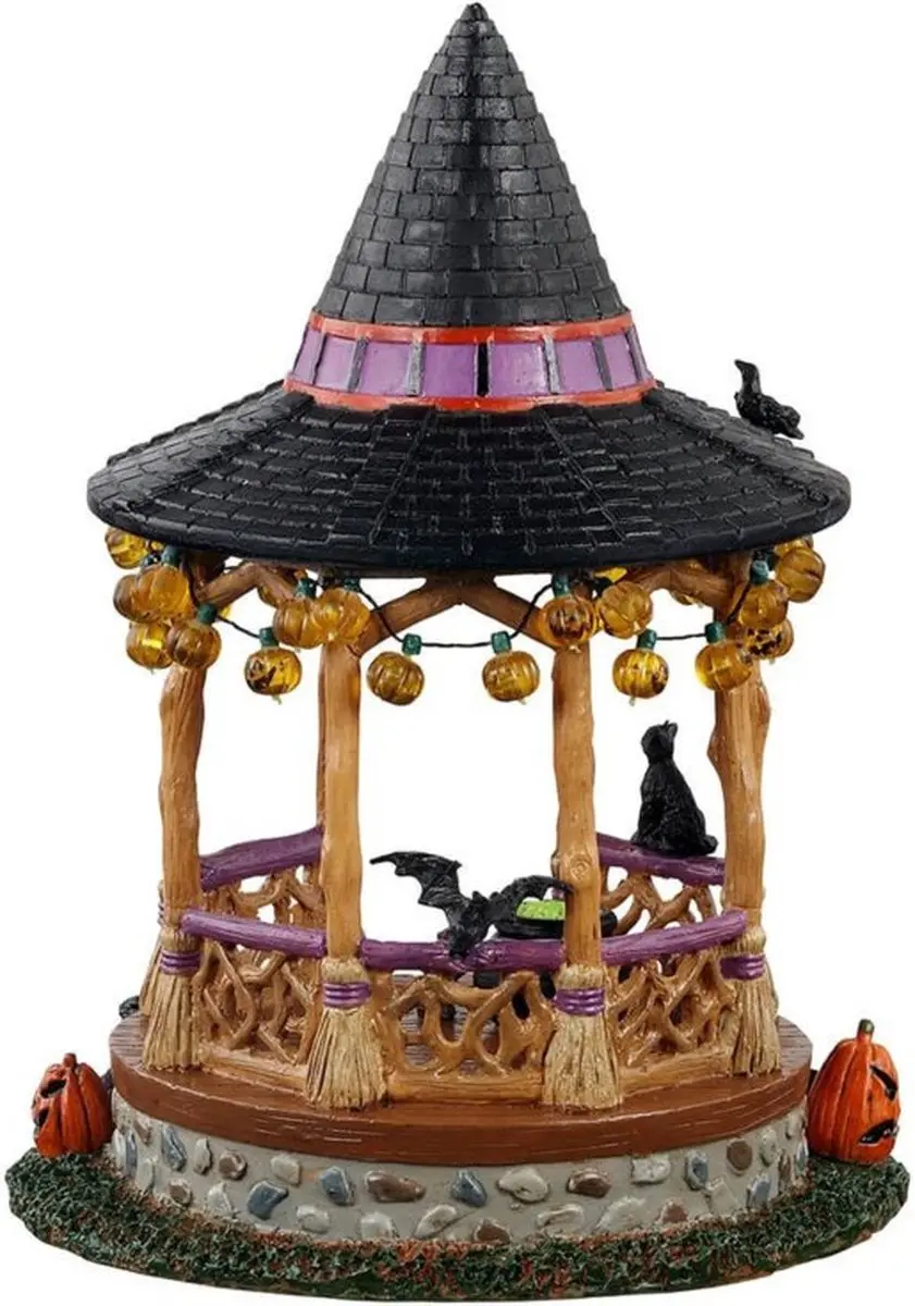 Lemax Witch Gazebo Kersthuisje - Neutral