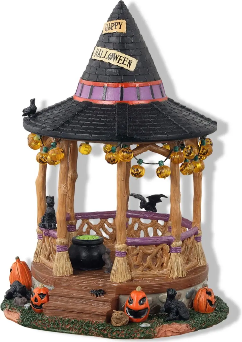 Lemax Witch Gazebo Kersthuisje - Neutral