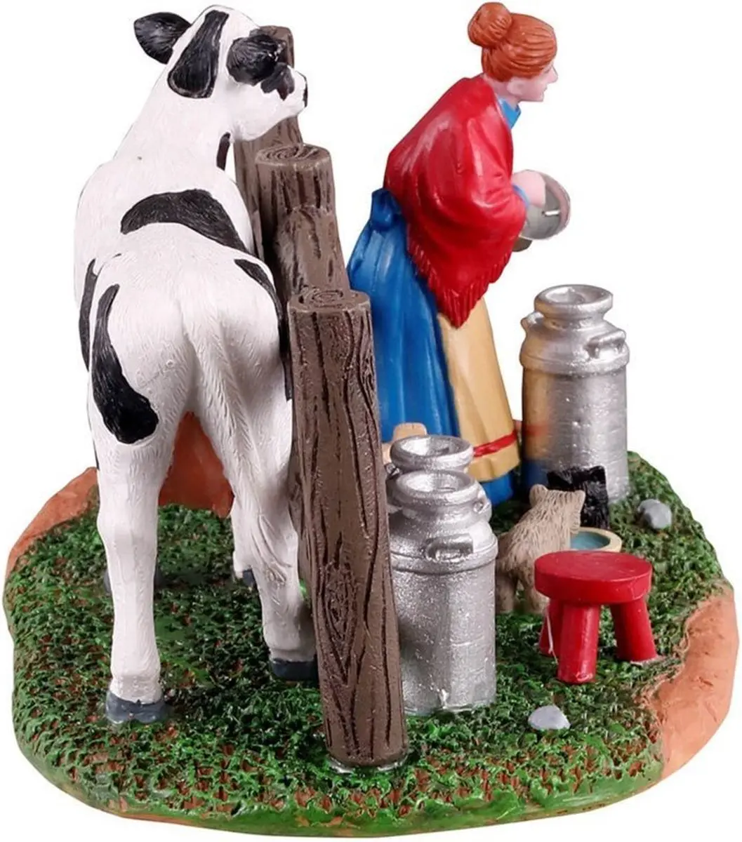 Lemax Victorian Dairy Farmer Kersthuisje - Neutral