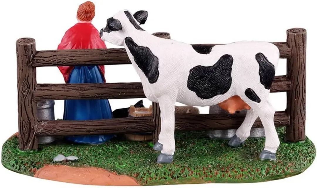 Lemax Victorian Dairy Farmer Kersthuisje - Neutral