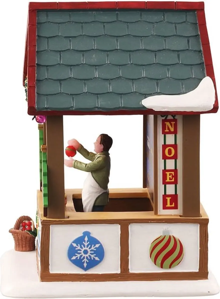 Lemax Hand Crafted Ornaments Kersthuisjes & Kerstdorpen - 3 Stuks - Multicolor