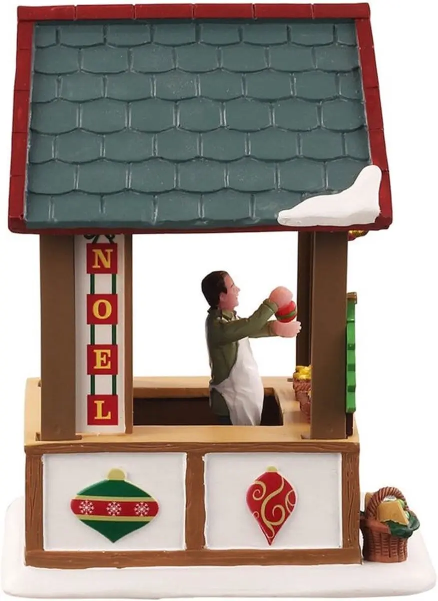 Lemax Hand Crafted Ornaments Kersthuisjes & Kerstdorpen - 3 Stuks - Multicolor