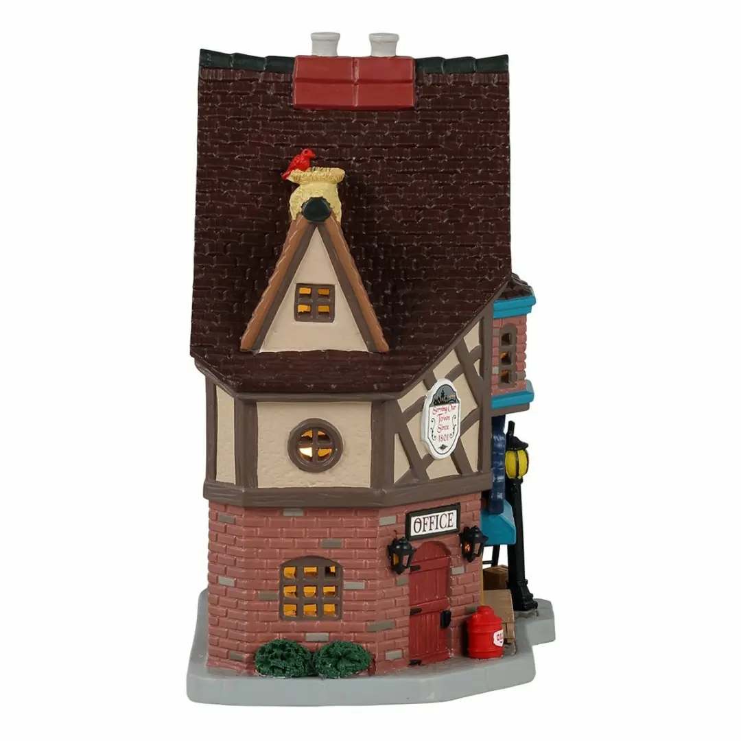 Lemax Wright & Sons Lamplighters Verlicht Gebouw - Neutral