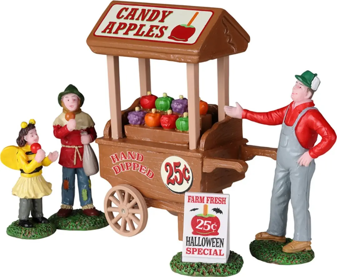Lemax Candy Apple Cart Kersthuisjes