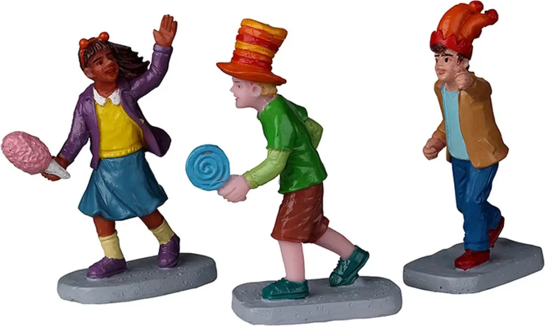Lemax Time For Fun! Kersthuisjes Set - 3 Stuks - Mix