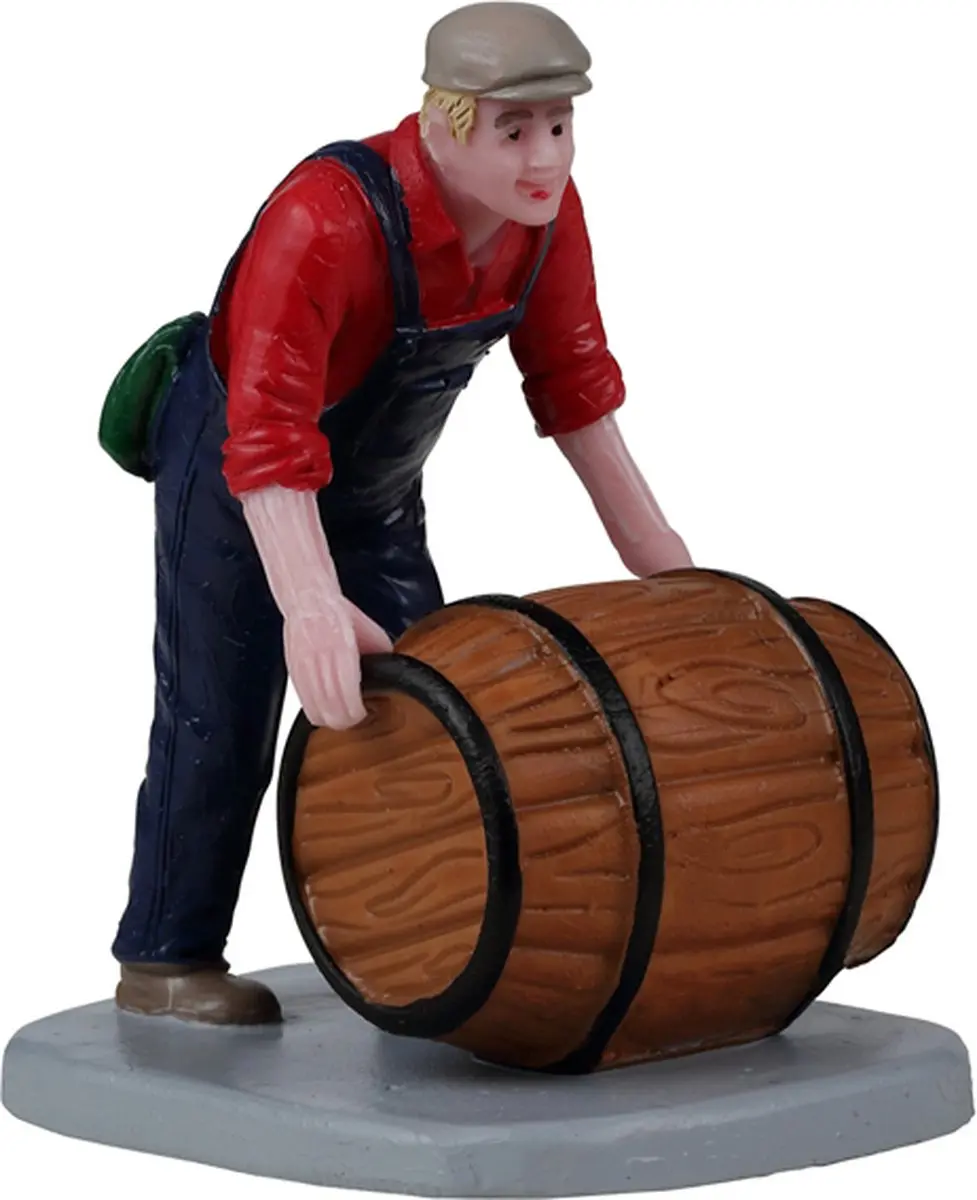 Lemax The Wine Barrel Kersthuisje