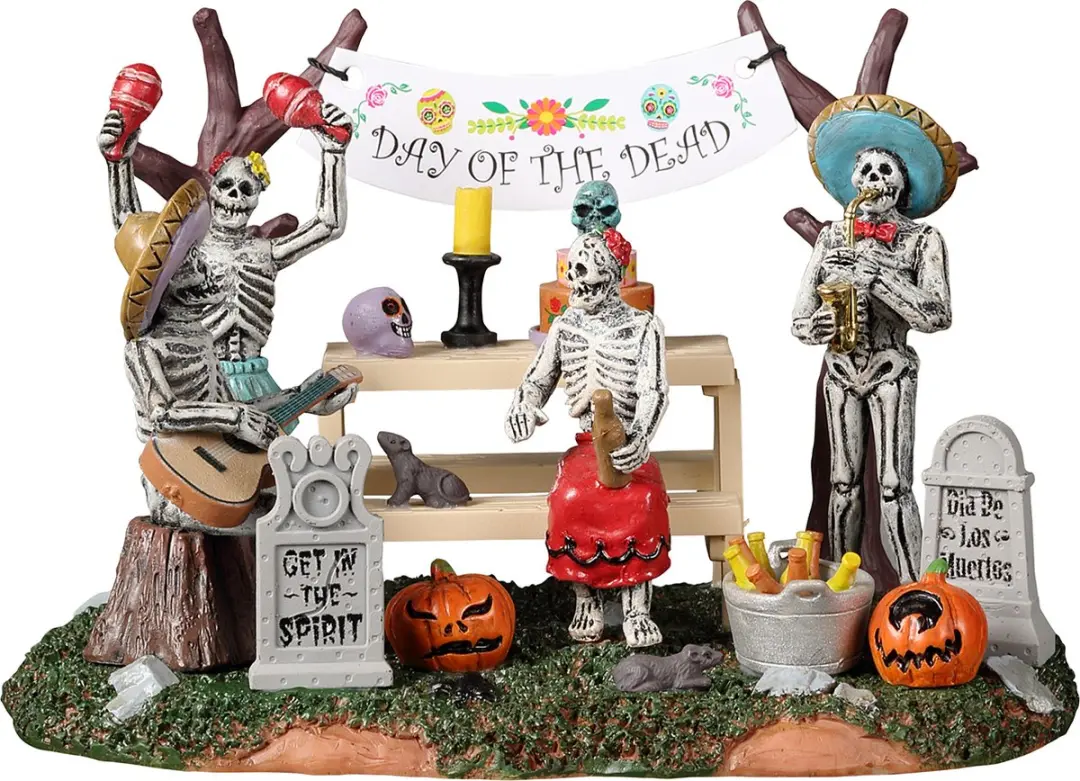 Lemax Day Of The Dead Party Kersthuisje
