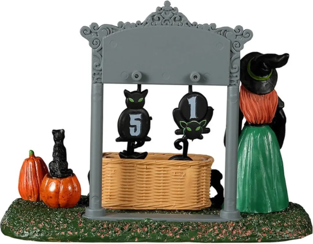 Lemax Black Cat Countdown Kersthuisje - Mix - afbeelding 6 van 6