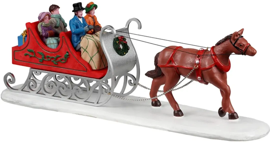 Lemax Victorian Sleigh Kersthuisje - Mix