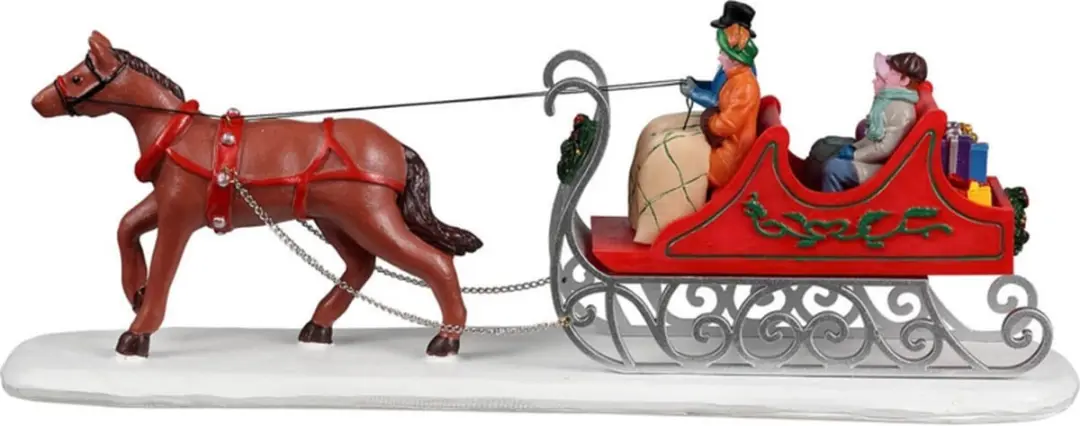 Lemax Victorian Sleigh Kersthuisje - Mix