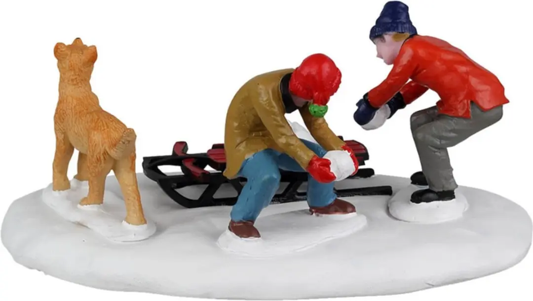 Lemax Snowy Ammo Operation Kersthuisjes
