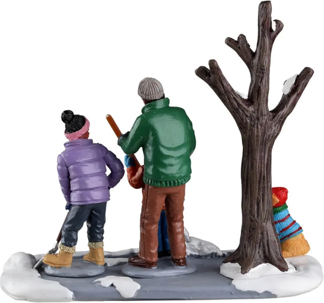 Lemax Shoveling The Driveway Kersthuisje - Mix
