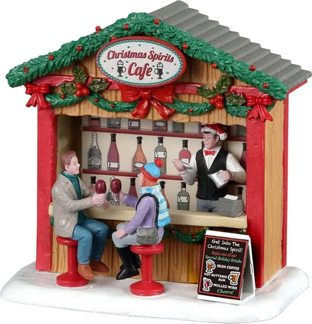 Lemax Christmas Spirits Café Kersthuisjes
