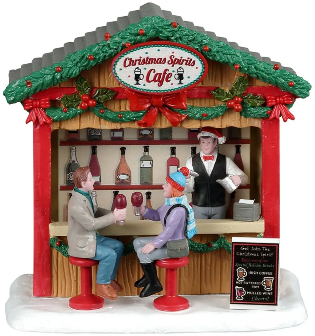 Lemax Christmas Spirits Café Kersthuisjes