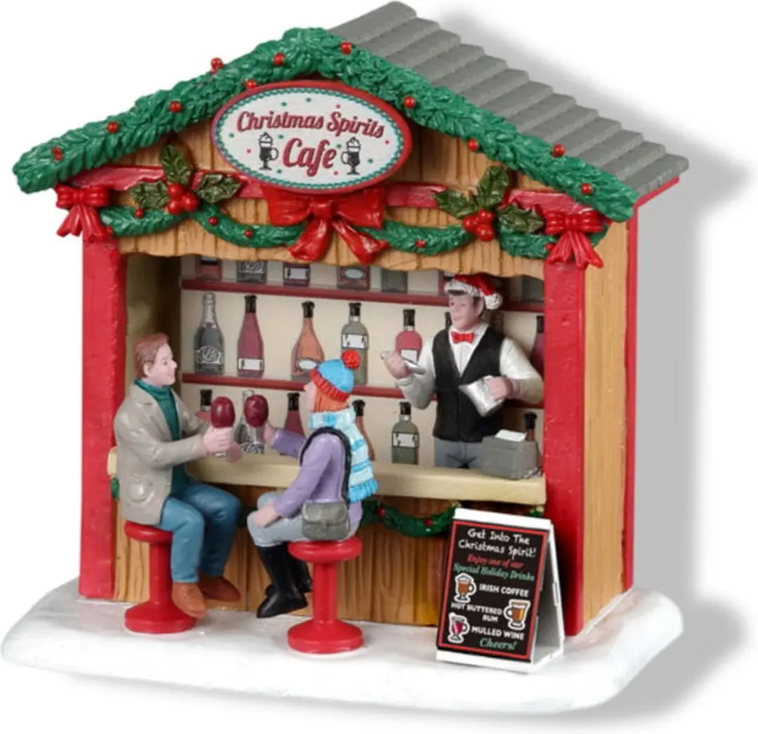 Lemax Christmas Spirits Café Kersthuisjes