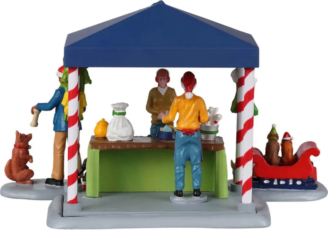 Lemax Santa Claws & Paws Set - 3 Stuks - Mix