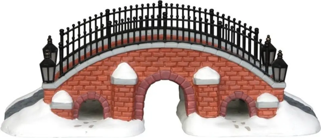 Lemax Cold Creek Bridge Kersthuisje