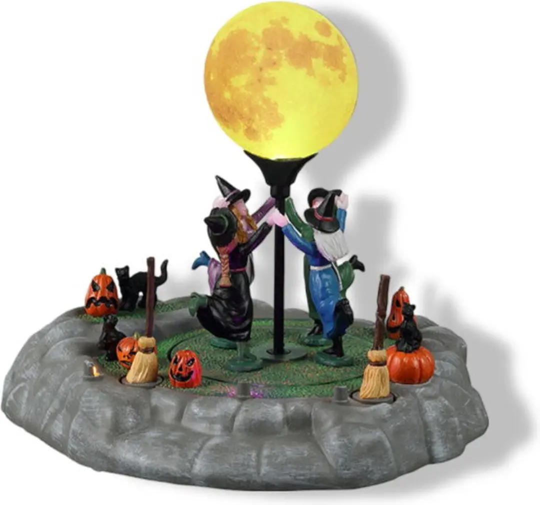 Lemax Spooky Town Dansende Maan - Licht/Beweging - Mix