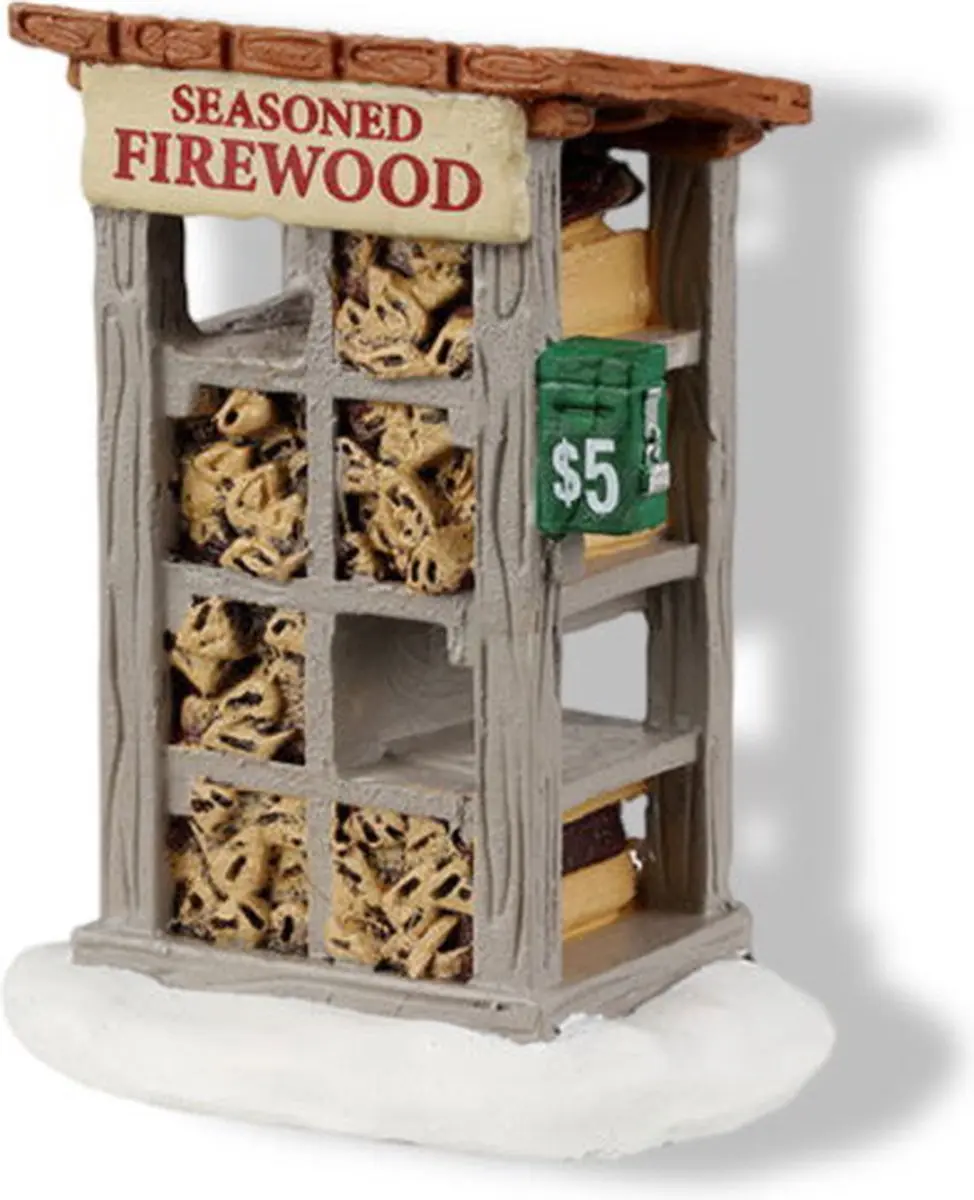 Lemax Firewood - Kersthuisjes & Kerstdorpen - Meerkleurig