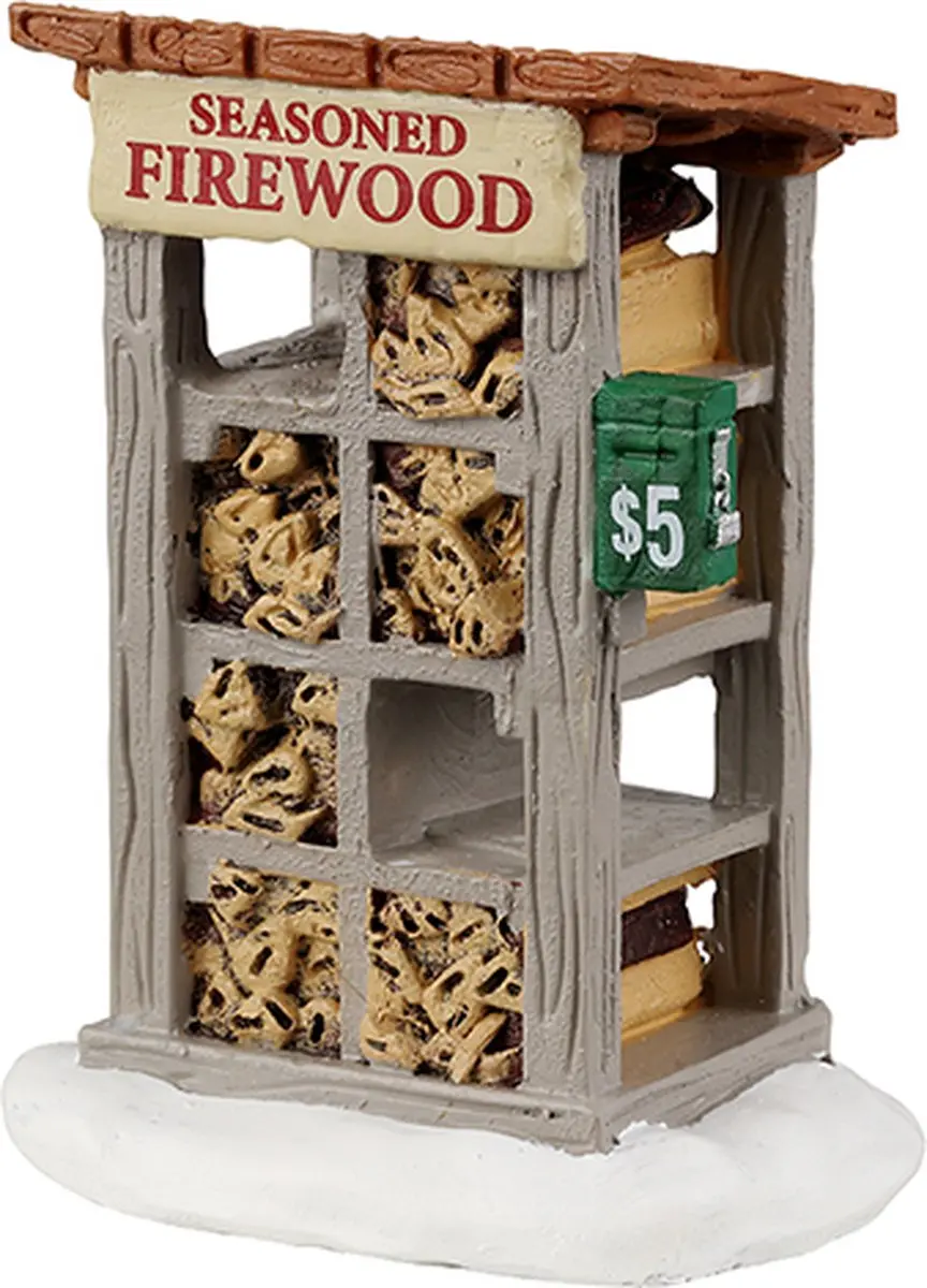 Lemax Firewood - Kersthuisjes & Kerstdorpen - Meerkleurig
