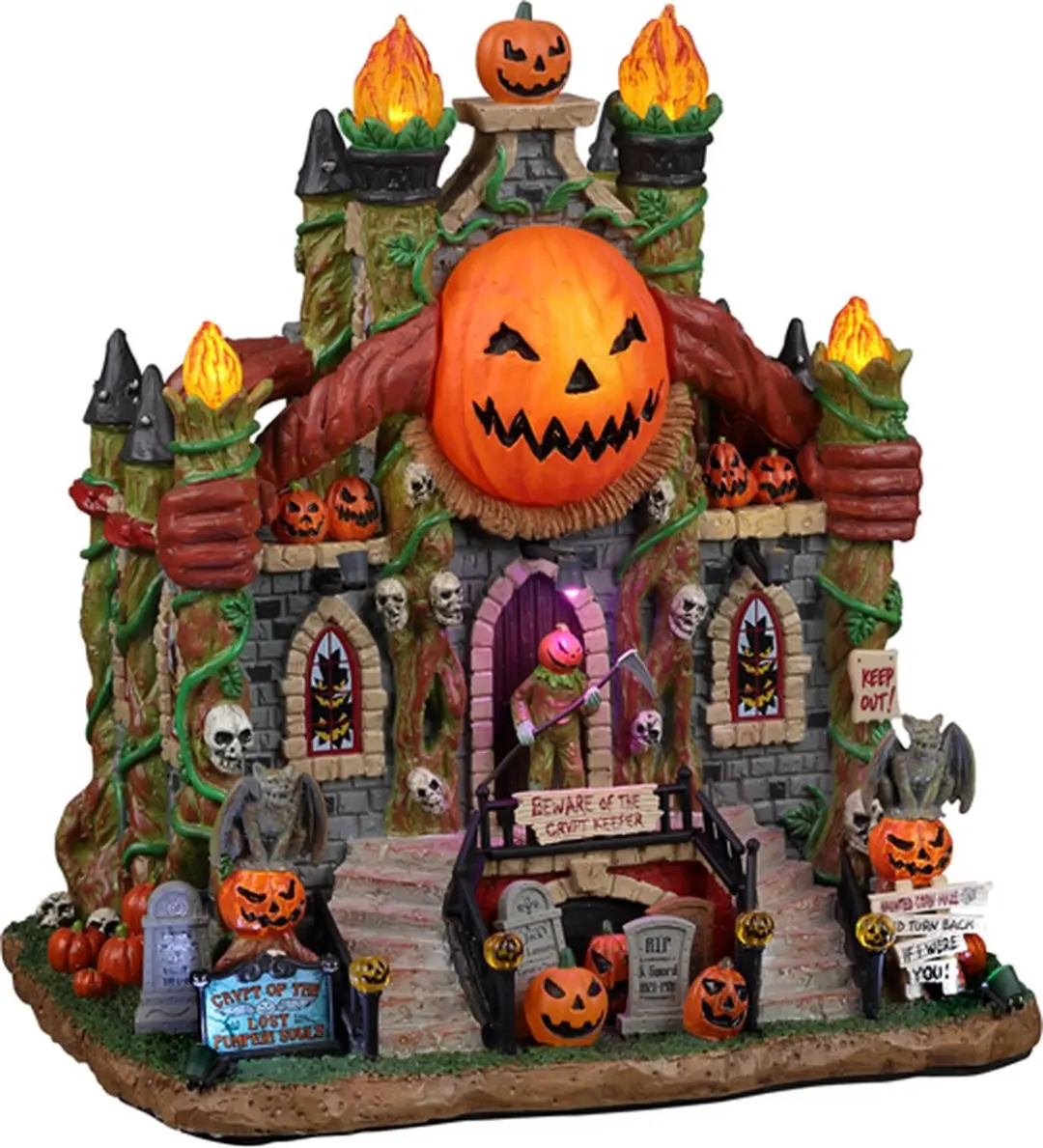 Lemax Crypt Of The Lost Pumpkin Souls Kersthuisje - Kerstmix