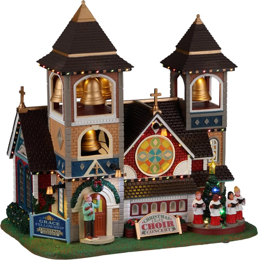 Lemax Christmas Chimes Verlichte Attractie