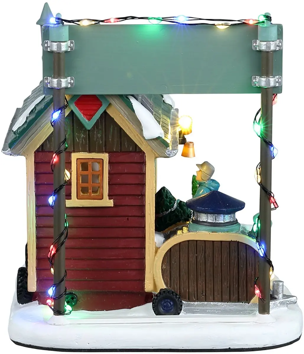 Lemax Tiny House Tree Lot Verlichte Gebouw - Meerkleurig