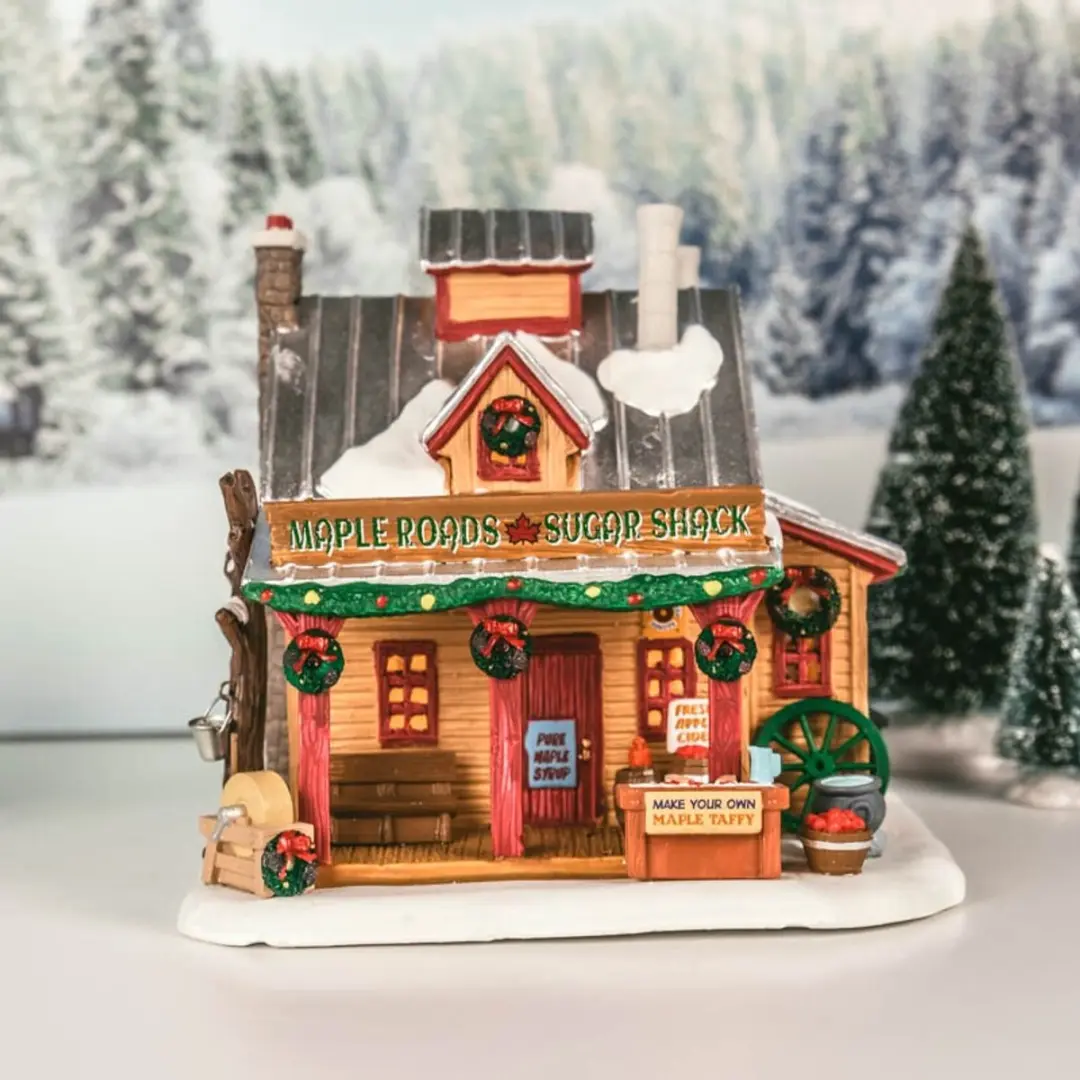 Lemax Maple Roads Sugar Shack Kersthuisje - Meerkleurig - afbeelding 6 van 6