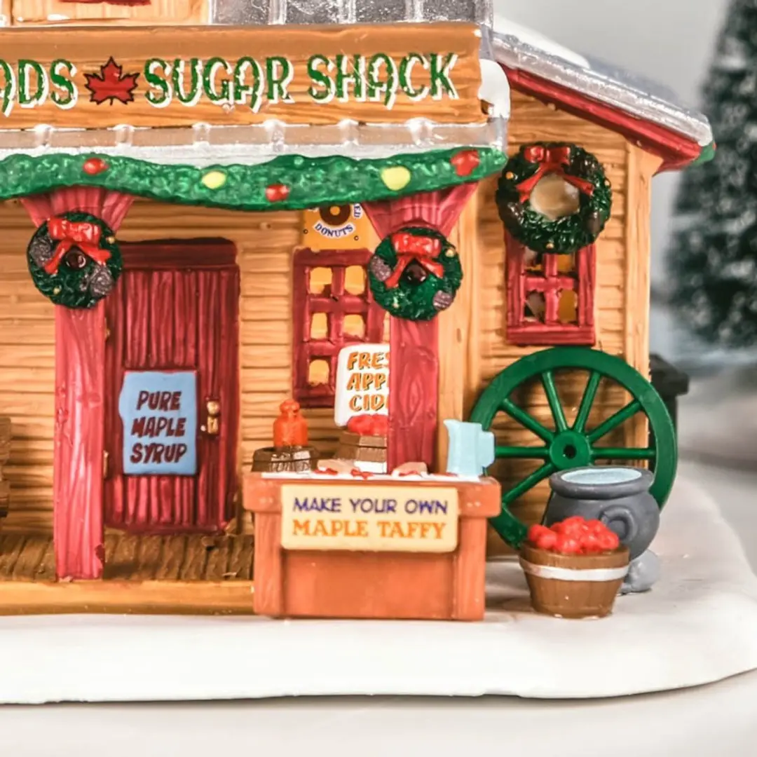 Lemax Maple Roads Sugar Shack Kersthuisje - Meerkleurig