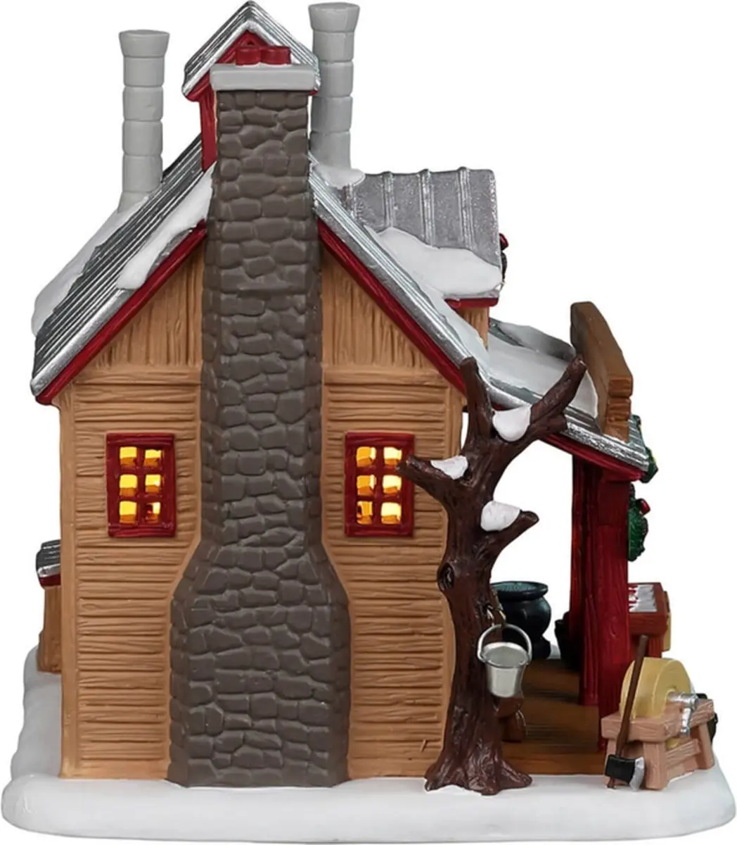 Lemax Maple Roads Sugar Shack Kersthuisje - Meerkleurig