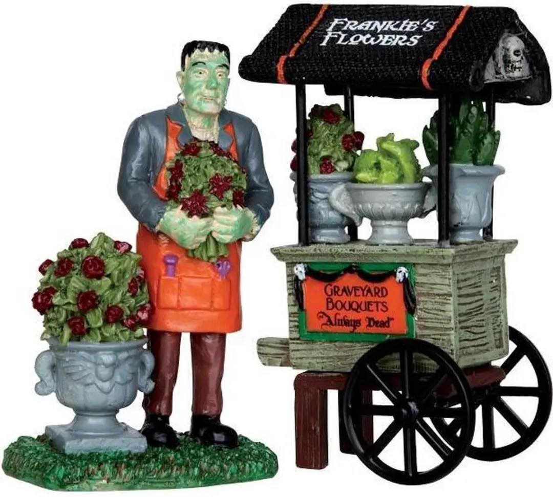 Lemax Graveyard Bouquets Kersthuisjes
