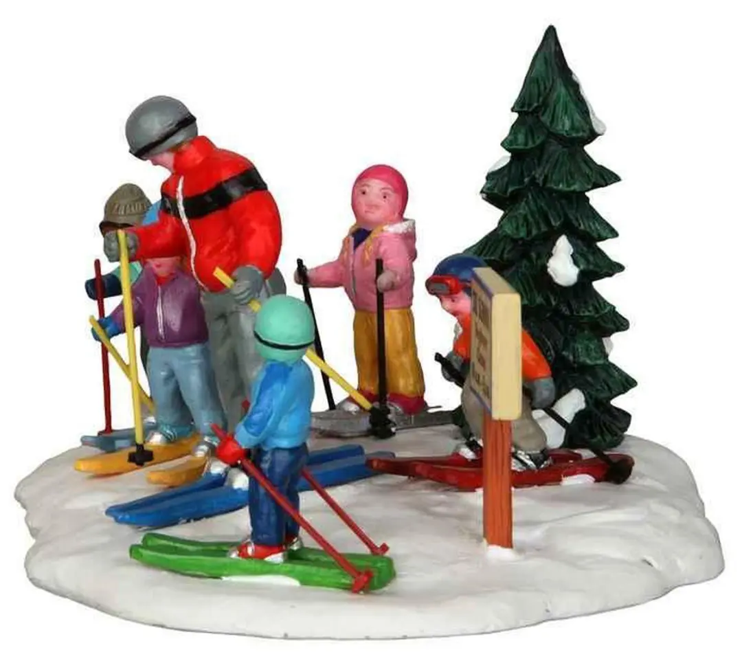 Lemax Ski School Kersthuisjes & Kerstdorpen - Meerkleurig