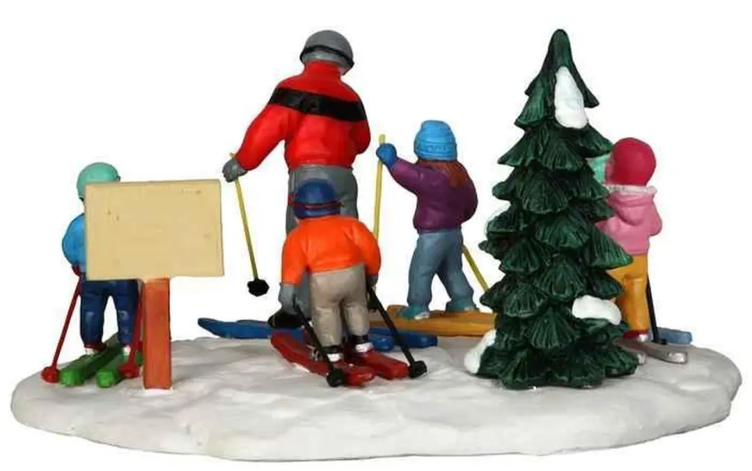 Lemax Ski School Kersthuisjes & Kerstdorpen - Meerkleurig