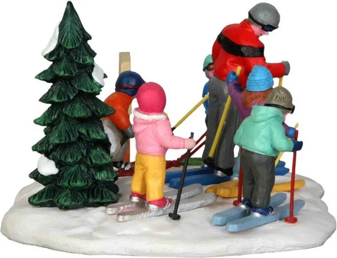 Lemax Ski School Kersthuisjes & Kerstdorpen - Meerkleurig