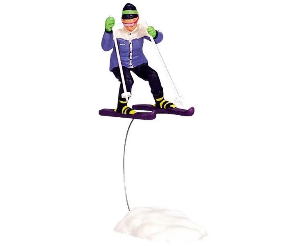 Lemax Skiing Girl Kersthuisje - Neutral