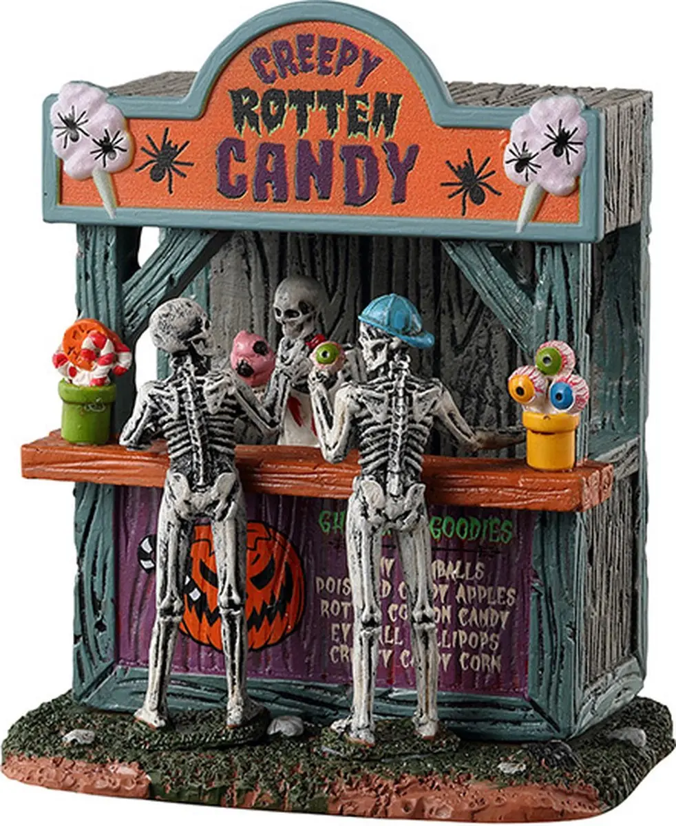 Lemax Spooky Town Rotten Candy Stand