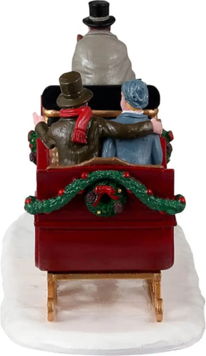 Lemax Scenic Sleigh Ride - 1 Stuks - Mehrfarbig