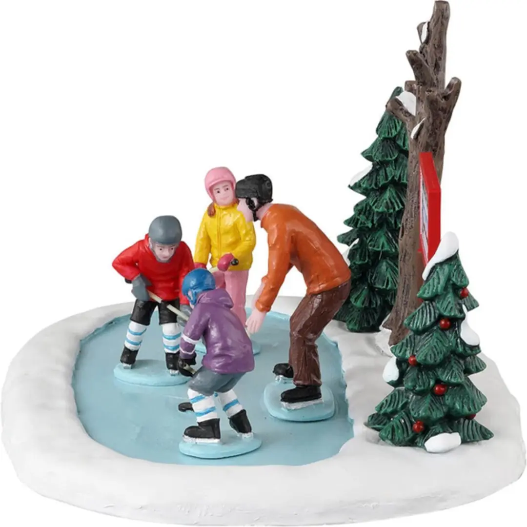 Lemax Tiny Tikes Hockey Lessons Kerstdecoratie - Mix