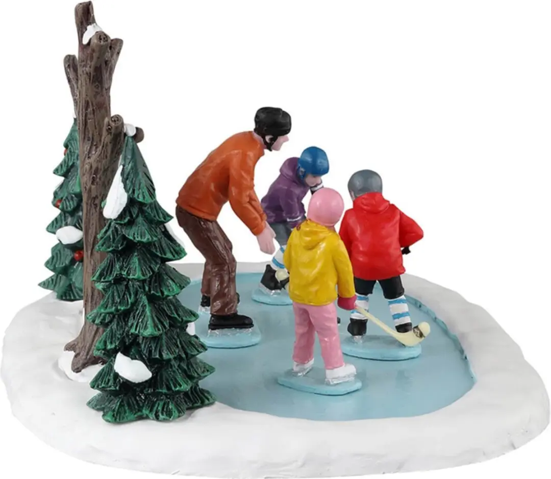 Lemax Tiny Tikes Hockey Lessons Kerstdecoratie - Mix