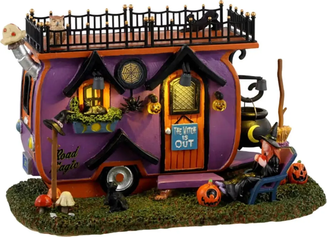 Lemax Spooky Town Witch Vanlife