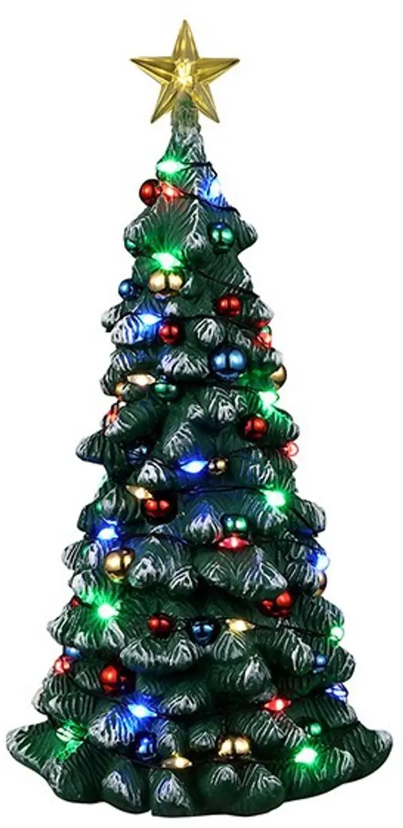 Lemax Snowy Christmas Tree 16.5cm