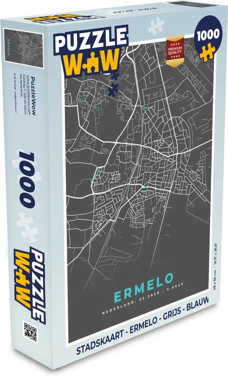 PuzzleWow Ermelo Legpuzzel 1000 Stuks