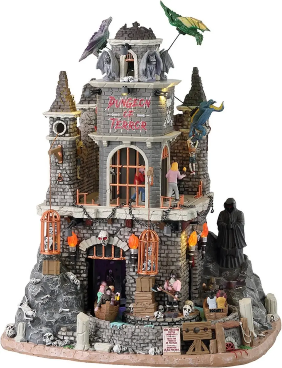 Lemax Spooky Town Dungeon of Terror