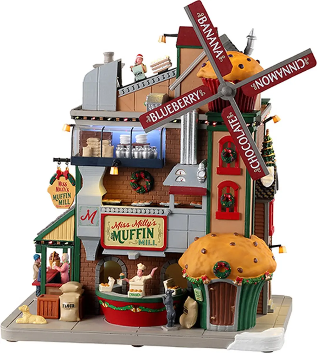 Lemax Miss Milly's Muffin Mill