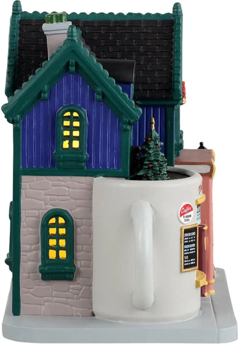 Lemax Books and Brews Café - 1 Stuks - Mix