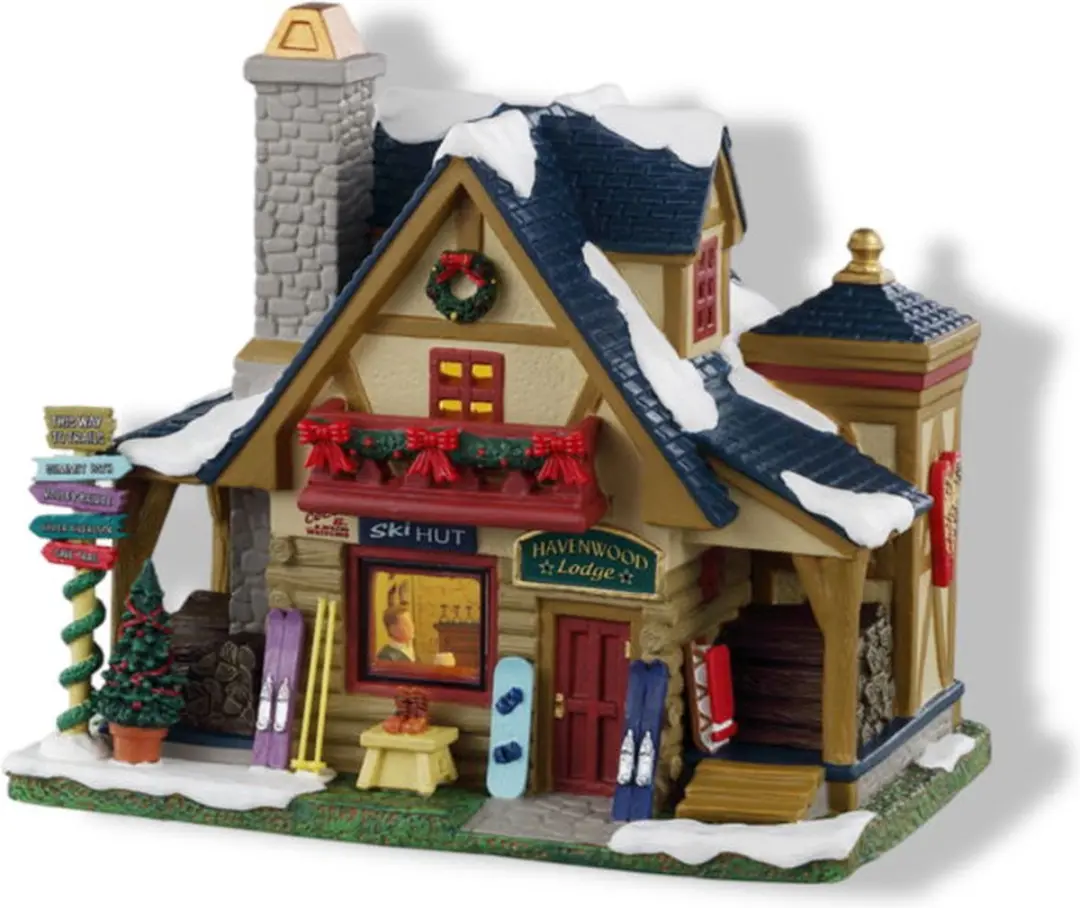 Lemax Havenwood Lodge Kerstdecoratie - Mix